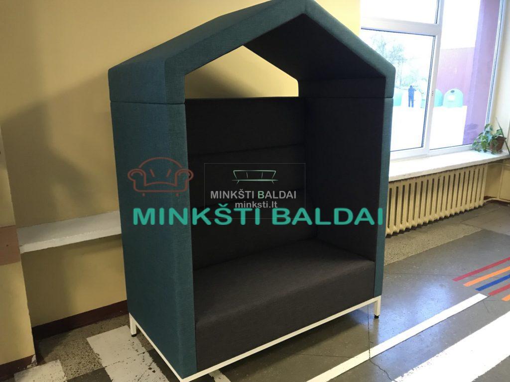 Akustinis minkstasuolis, Minkstasuolis darzeliui, Minkstasuolis mokyklai, Akustinis namelis1