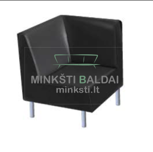 Modulinis minkštasuolis „Shad“ kampinis vienvietis su dviem atlošais
