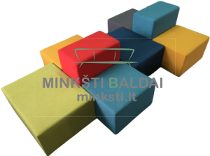 Pufų komplektas „Mod 8“